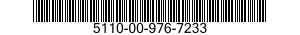 5110-00-976-7233  5110009767233 009767233