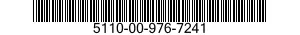 5110-00-976-7241  5110009767241 009767241