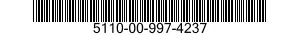 5110-00-997-4237 SCRAPER,GLASS,RAZOR BLADE 5110009974237 009974237