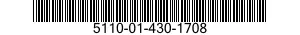 5110-01-430-1708 CHISEL,HALF ROUND NOSE,HAND 5110014301708 014301708