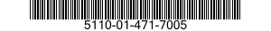 5110-01-471-7005 HATCHET,LATHING 5110014717005 014717005