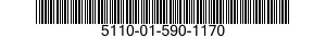 5110-01-590-1170 FILE,HAND 5110015901170 015901170