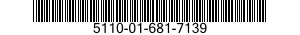 5110-01-681-7139 REAMER,HAND 5110016817139 016817139