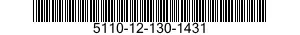 5110-12-130-1431 PUNCH,CUTTING,RECTANGULAR 5110121301431 121301431