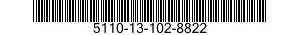 5110-13-102-8822 RASP,HAND 5110131028822 131028822