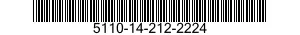 5110-14-212-2224 CLEANER,VALVE STEM GUIDE 5110142122224 142122224