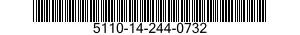 5110-14-244-0732  5110142440732 142440732
