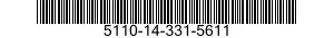 5110-14-331-5611  5110143315611 143315611