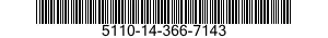 5110-14-366-7143  5110143667143 143667143