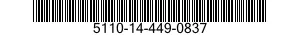 5110-14-449-0837 FILE,HAND 5110144490837 144490837