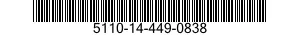 5110-14-449-0838 FILE,HAND 5110144490838 144490838