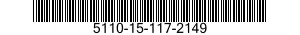5110-15-117-2149 PLIERS,DIAGONAL CUTTING 5110151172149 151172149