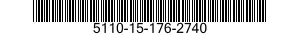 5110-15-176-2740 SCALPELLO APUNTA 5110151762740 151762740