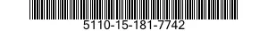 5110-15-181-7742 PINZA UNIVERSALE MM 5110151817742 151817742