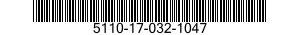 5110-17-032-1047 RUIMER, HAND 5110170321047 170321047