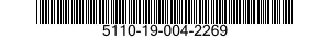 5110-19-004-2269 FILE,HAND 5110190042269 190042269