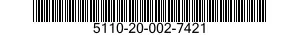 5110-20-002-7421 RIVET SET,HAND 5110200027421 200027421