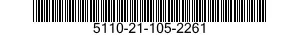 5110-21-105-2261  5110211052261 211052261