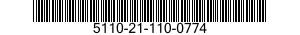5110-21-110-0774  5110211100774 211100774
