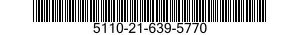 5110-21-639-5770 PUNCH,CUTTING,SINGLE BOW 5110216395770 216395770