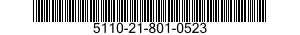 5110-21-801-0523 SAWS,NESTED 5110218010523 218010523