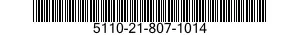 5110-21-807-1014 KNIFE,CRAFTSMAN'S 5110218071014 218071014