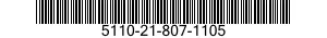 5110-21-807-1105  5110218071105 218071105