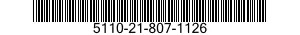 5110-21-807-1126  5110218071126 218071126