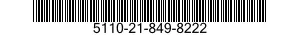 5110-21-849-8222 HANDLE,DOUBLE BIT AX 5110218498222 218498222