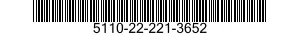 5110-22-221-3652 FILE,HAND 5110222213652 222213652