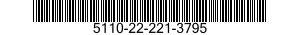 5110-22-221-3795 FILE,HAND 5110222213795 222213795