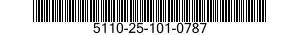 5110-25-101-0787 SAW,BOW 5110251010787 251010787