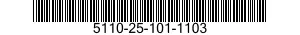 5110-25-101-1103 CHISEL,COLD,HAND 5110251011103 251011103