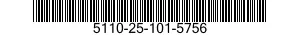 5110-25-101-5756 DIE SET,METAL STAMPING,HAND 5110251015756 251015756
