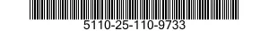 5110-25-110-9733 BEARING,SLEEVE 5110251109733 251109733