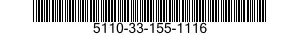 5110-33-155-1116 FILE,HAND 5110331551116 331551116