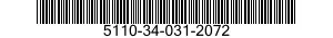 5110-34-031-2072 HANDLE 5110340312072 340312072