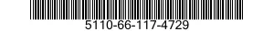5110-66-117-4729 BLADE,SCRAPER 5110661174729 661174729