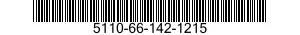5110-66-142-1215 CHISEL,ROUND NOSE,HAND 5110661421215 661421215