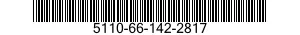 5110-66-142-2817 ROTARY TOOL,VALVE SEAT,HAND 5110661422817 661422817