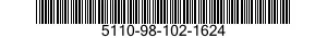 5110-98-102-1624 PLIERS,DIAGONAL CUTTING 5110981021624 981021624