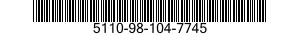 5110-98-104-7745 FILE,HAND 5110981047745 981047745