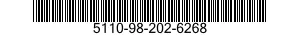 5110-98-202-6268 FILE SET,HAND 5110982026268 982026268
