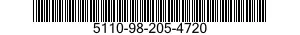 5110-98-205-4720 CHISEL,BUTT,WOODWORKING 5110982054720 982054720