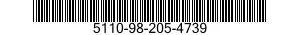 5110-98-205-4739 PLANE,BLOCK 5110982054739 982054739