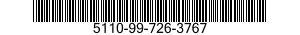 5110-99-726-3767 REAMER,HAND 5110997263767 997263767