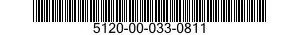 5120-00-033-0811 BUSHING 5120000330811 000330811