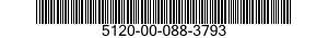5120-00-088-3793 SEAT TOOL,VALVE 5120000883793 000883793