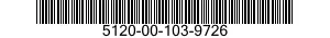 5120-00-103-9726 WRENCH SET,OPEN END BOX 5120001039726 001039726