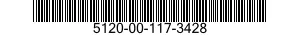 5120-00-117-3428 WRENCH,TORQUE 5120001173428 001173428